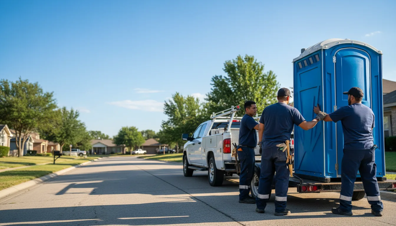 Portable Toilet Rental in Hopkins, MO near me